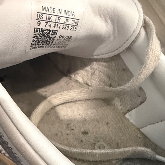 Adidas Samba White and Gray Sneakers - Picture 2 of 3